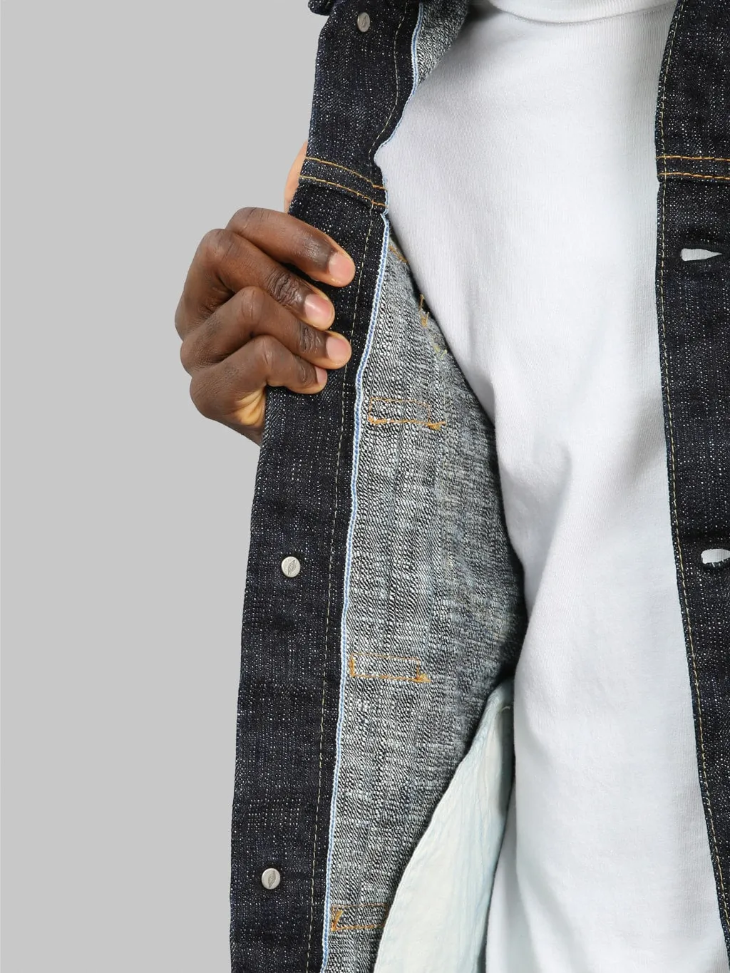 Pure Blue Japan 6111 "Double Slub" 16oz Type II Jacket