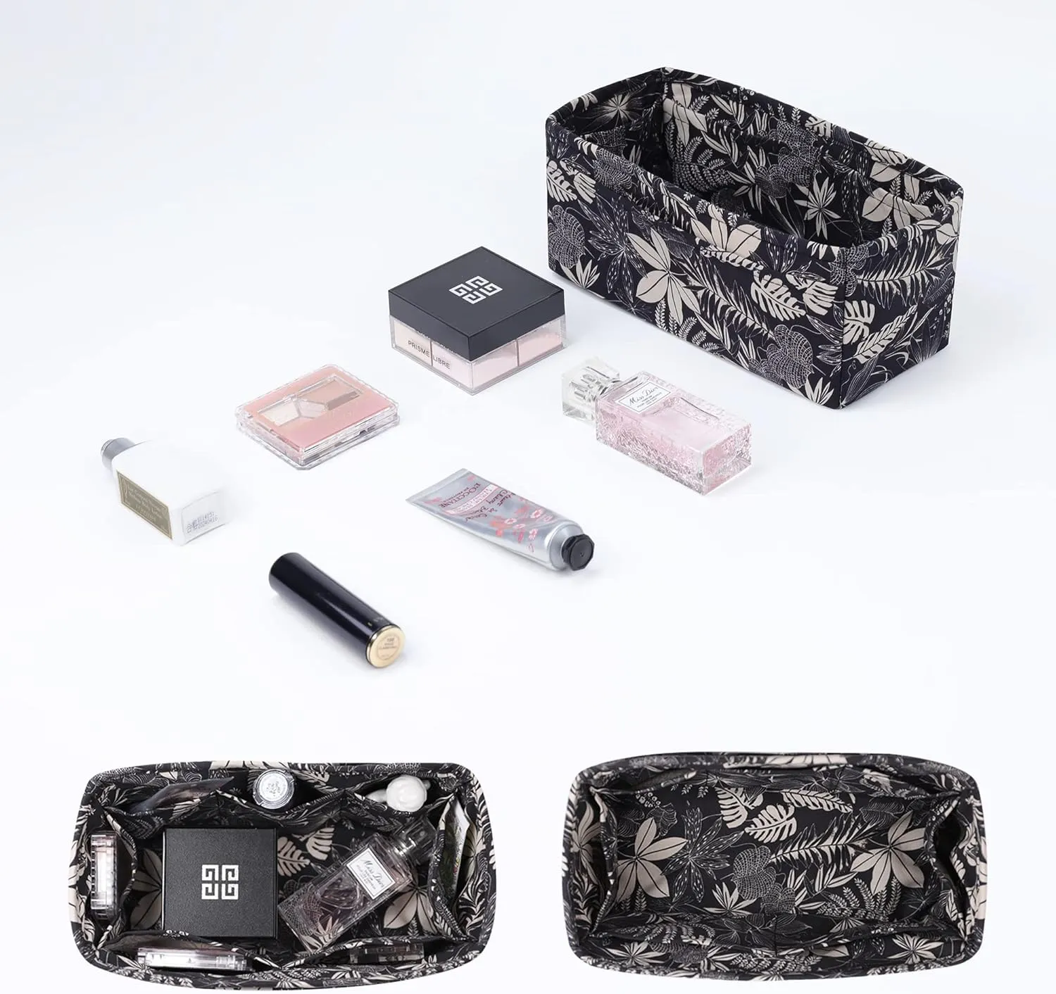 Purse Organizer Insert Fits Kelly mini/25/28/32/35 bags, Lightweight Bag Shaper Liner for Women Luxury Handbag Tote, Soft Inner Bag (KL25, Dark Fragrance)