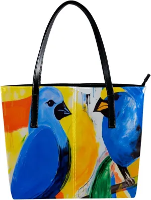 Purses for Women,Tote Bag Aesthetic,Women's Tote Handbags,Abstract Art Style Painting