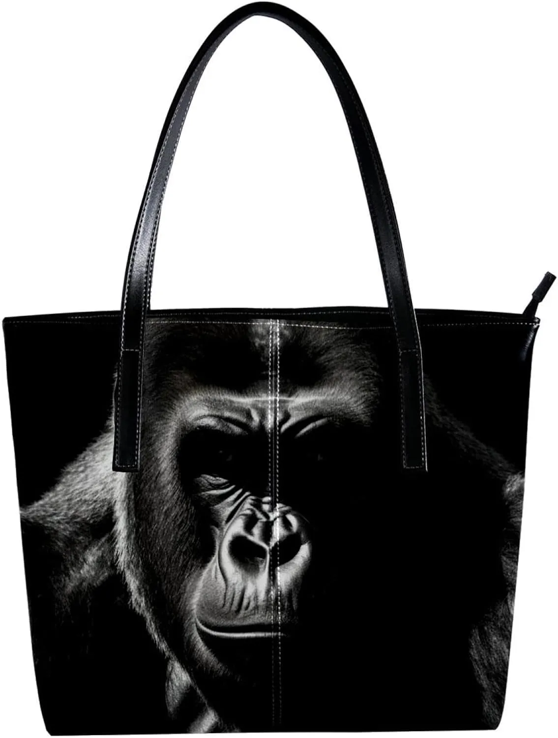 Purses for Women,Tote Bag Aesthetic,Women's Tote Handbags,Angry Animal Gorilla