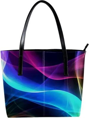 Purses for Women,Tote Bag Aesthetic,Women's Tote Handbags,Color Fantasy Sunshine