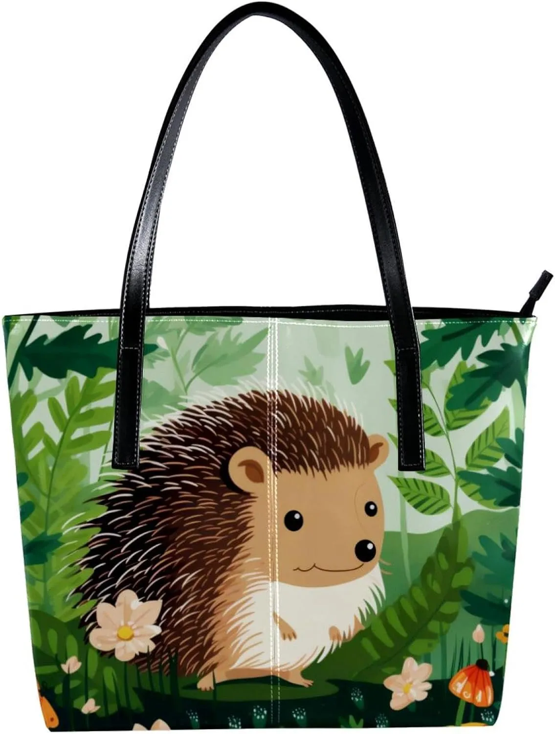Purses for Women,Tote Bag Aesthetic,Women's Tote Handbags,Cute Jungle Animal Pattern