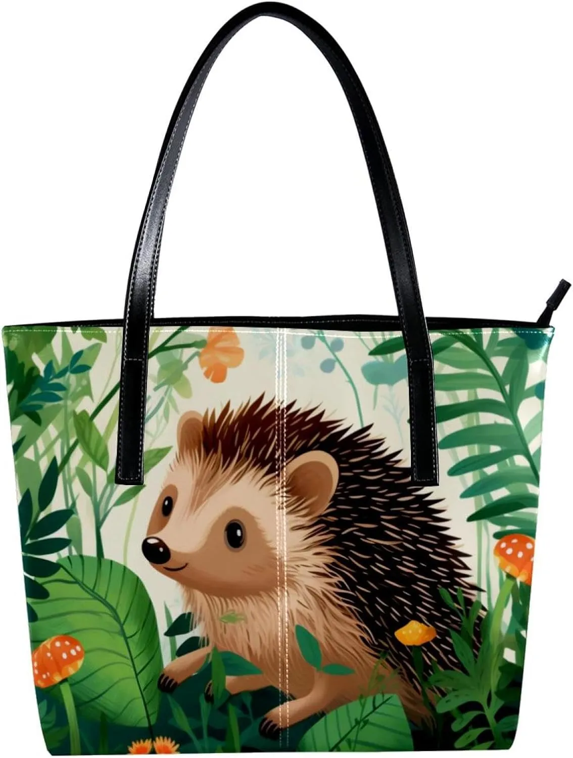 Purses for Women,Tote Bag Aesthetic,Women's Tote Handbags,Cute Jungle Animal Pattern
