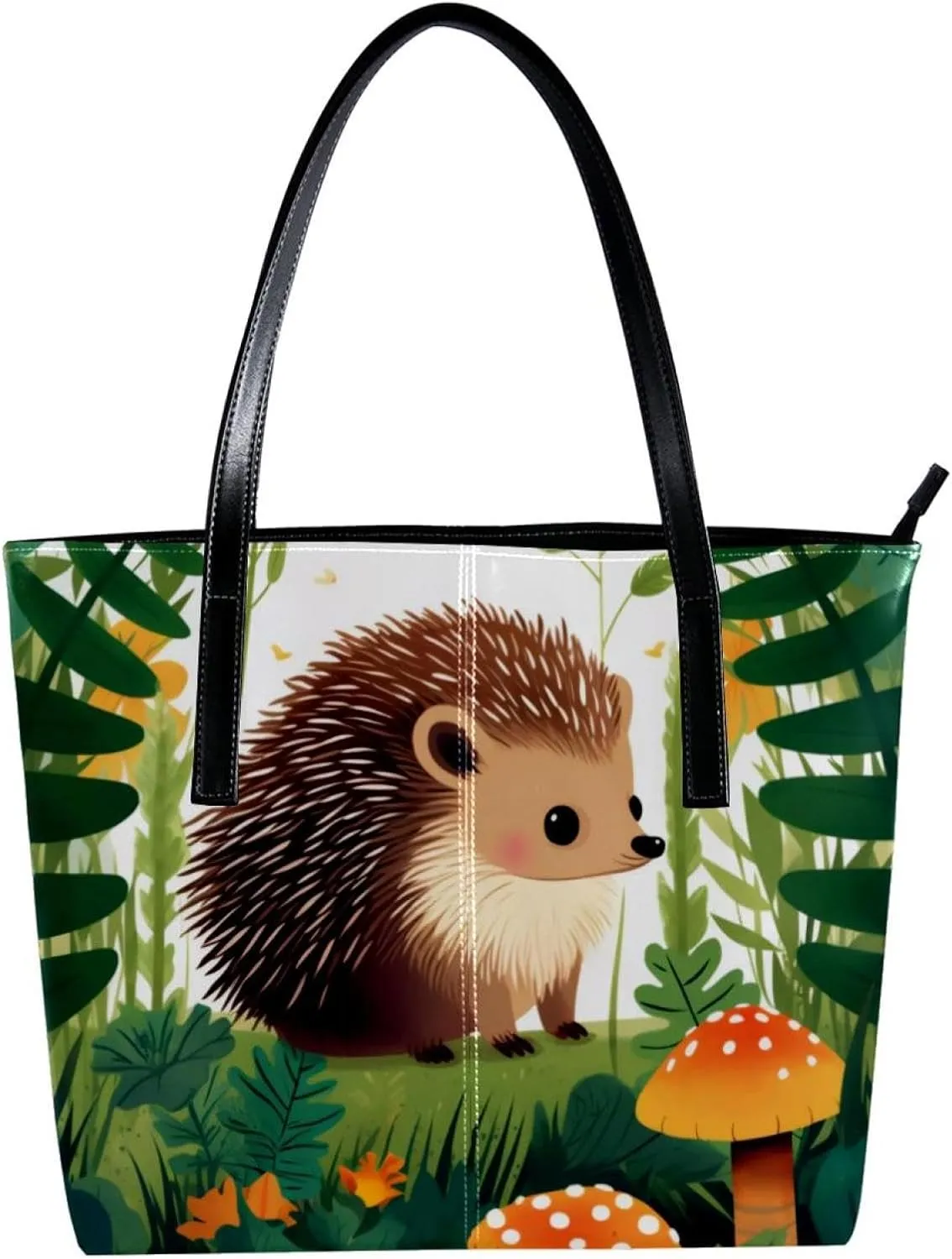 Purses for Women,Tote Bag Aesthetic,Women's Tote Handbags,Cute Jungle Animal Pattern