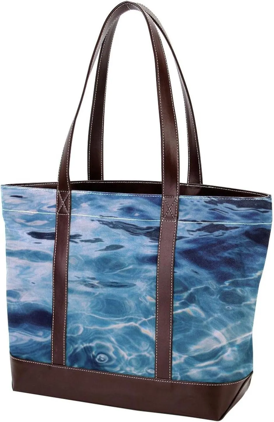 Purses for Women,Tote Bag for Women,Handbags for Women,Sea Water Blue Cool Summer