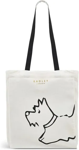 RADLEY London Icon Responsible Small Reusable Recycled Canvas Tote Bag