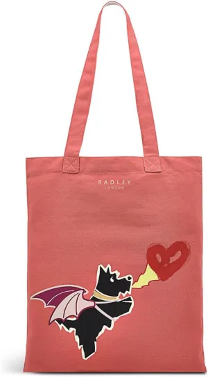 RADLEY London Set My Heart On Fire - Responsible - Medium Canvas Tote Bag