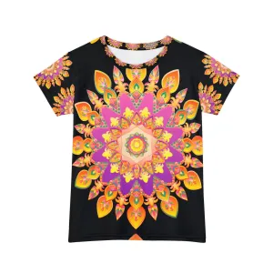Rainbow Mandala Women's Short Sleeve T-Shirt