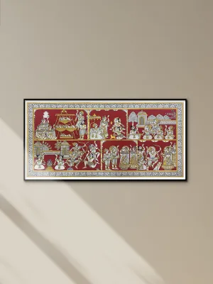 Ramayan, Phad Painting by Kalyan Joshi