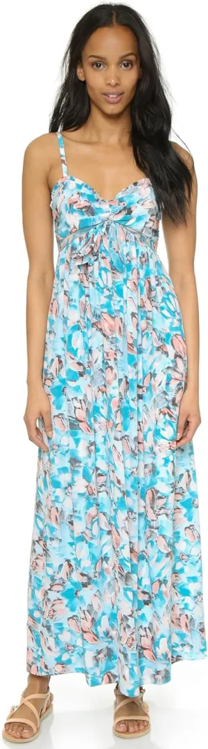 Rebecca Taylor Women's Sleeveless Aloha Cami Dress, Poolside, 10