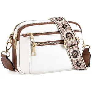 Refined Leather Shoulder Bag