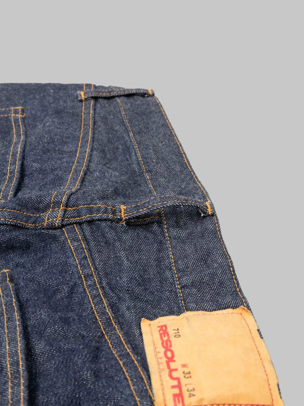 Resolute 710 14oz Slim Straight Jeans