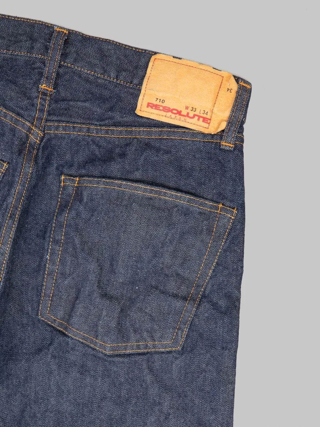 Resolute 710 14oz Slim Straight Jeans