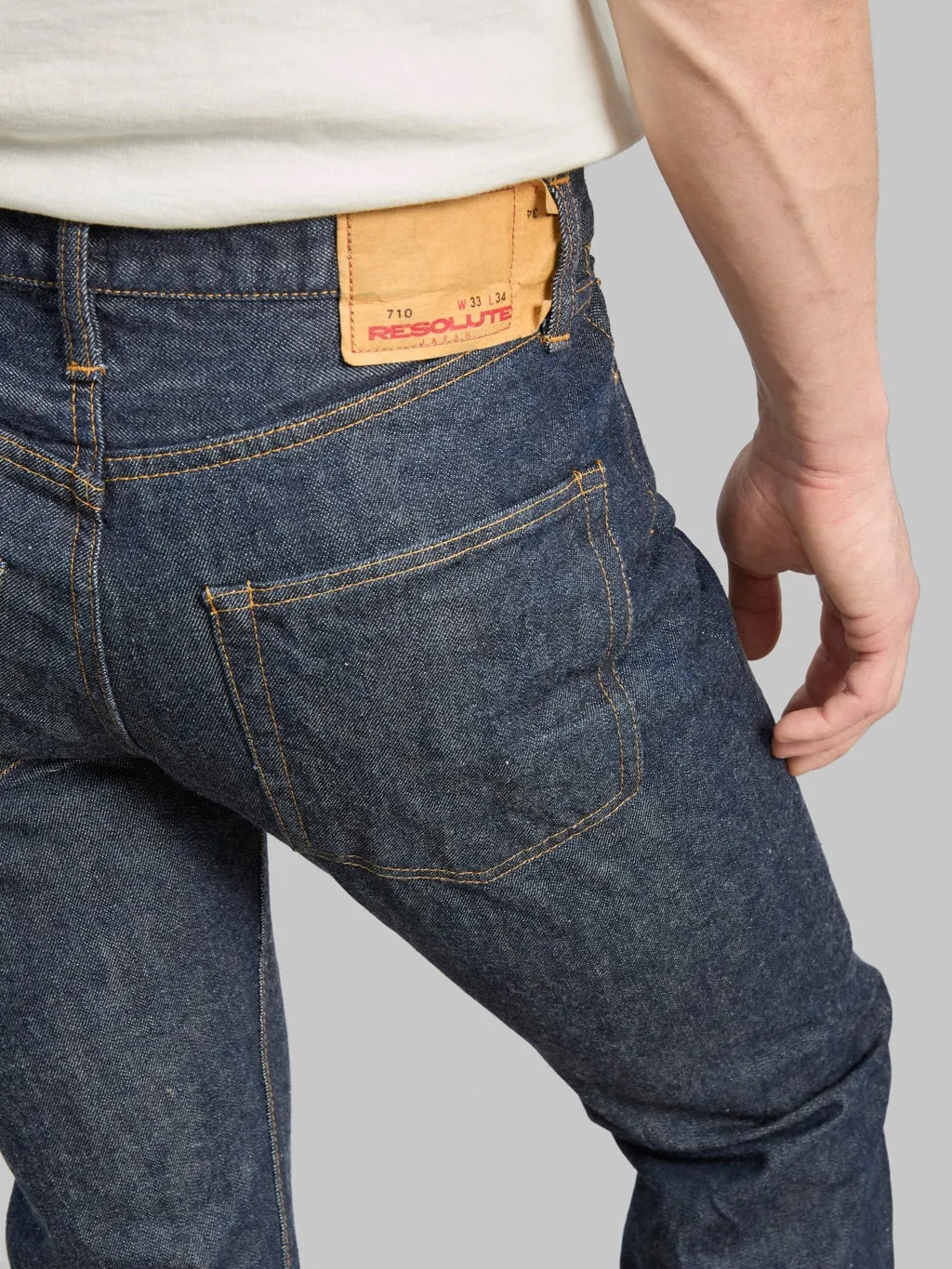 Resolute 710 14oz Slim Straight Jeans