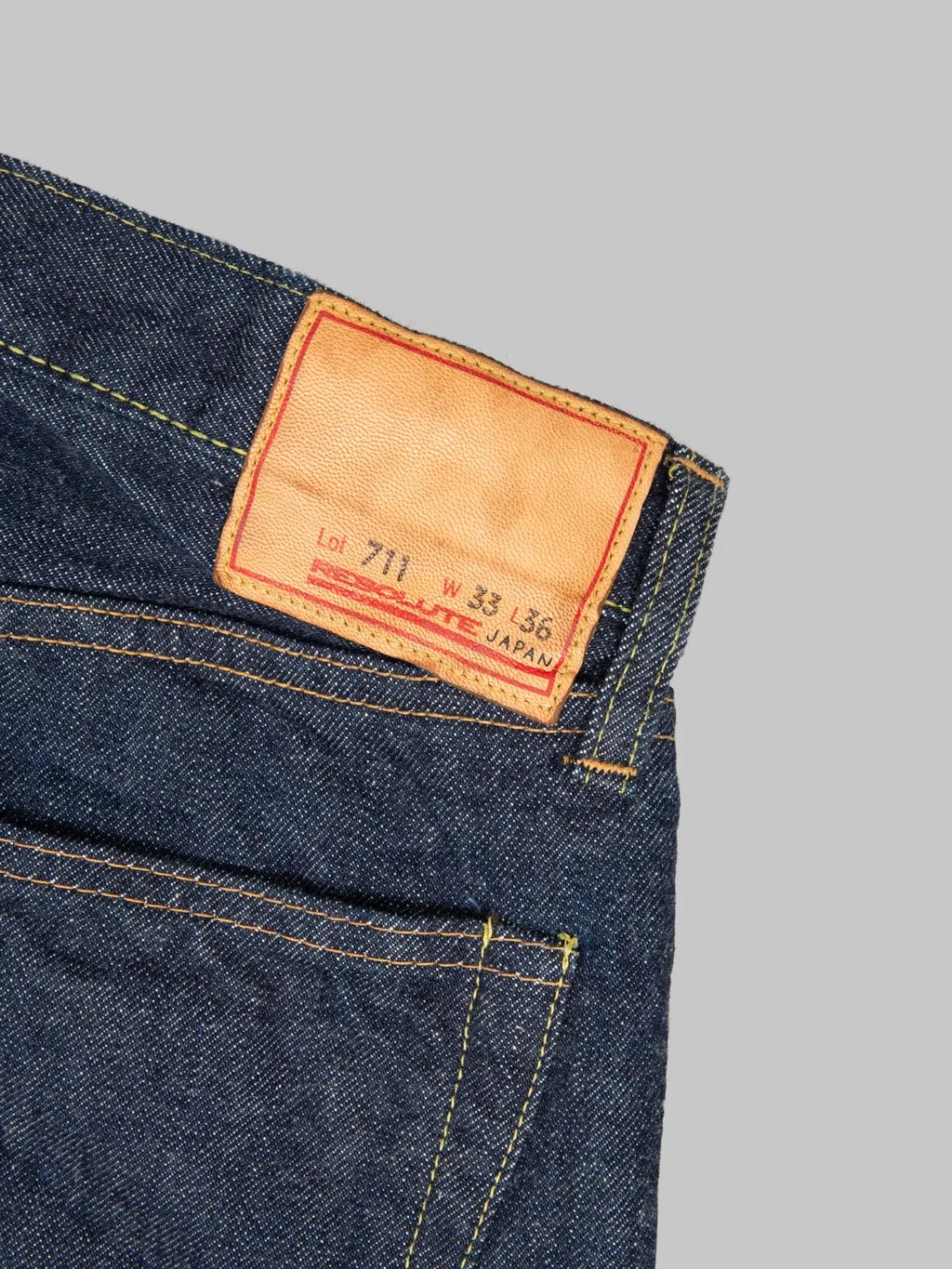 Resolute 711 13.5oz Regular Straight Jeans