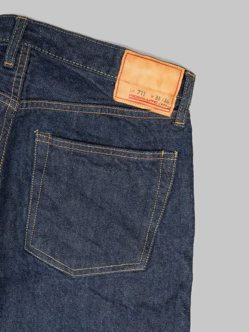 Resolute 711 13.5oz Regular Straight Jeans