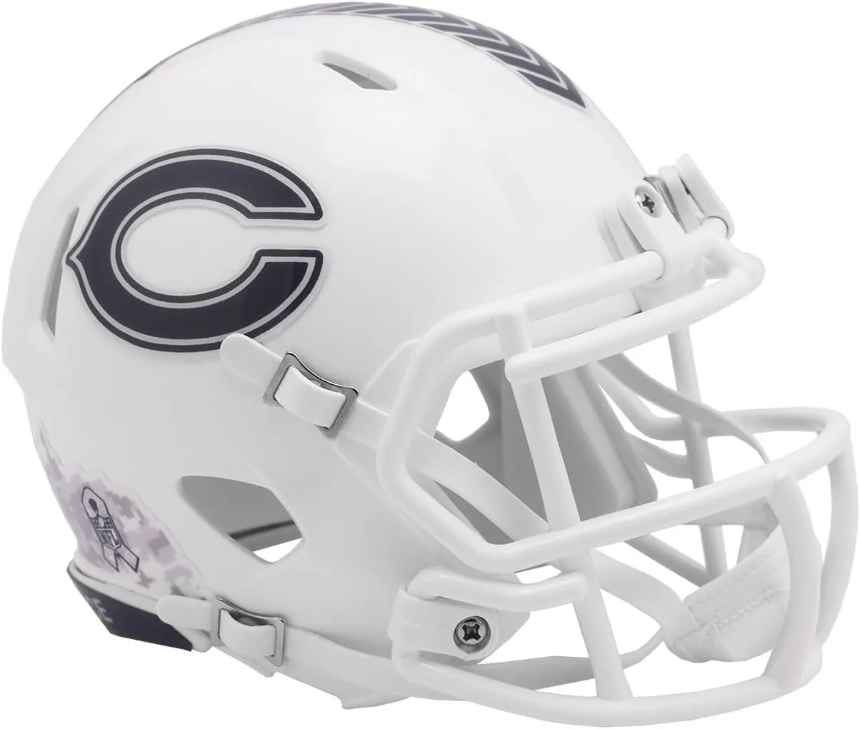 Riddell Chicago Bears 2024 NFL Salute to Service Speed Mini Helmet