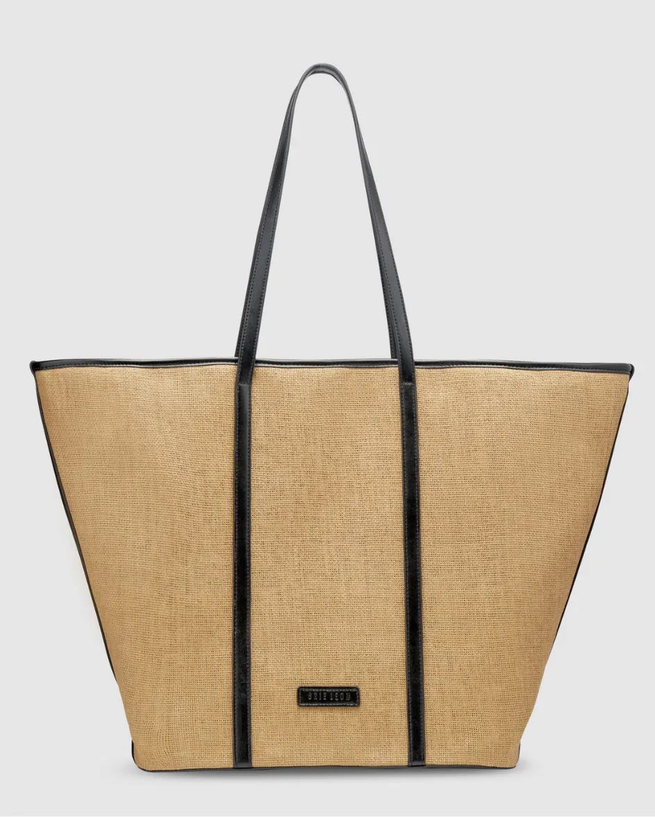 Ritual Large Tote Natural Blk