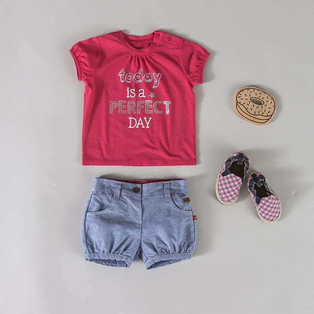 Robeez Baby Girls' Short Sleeve Top