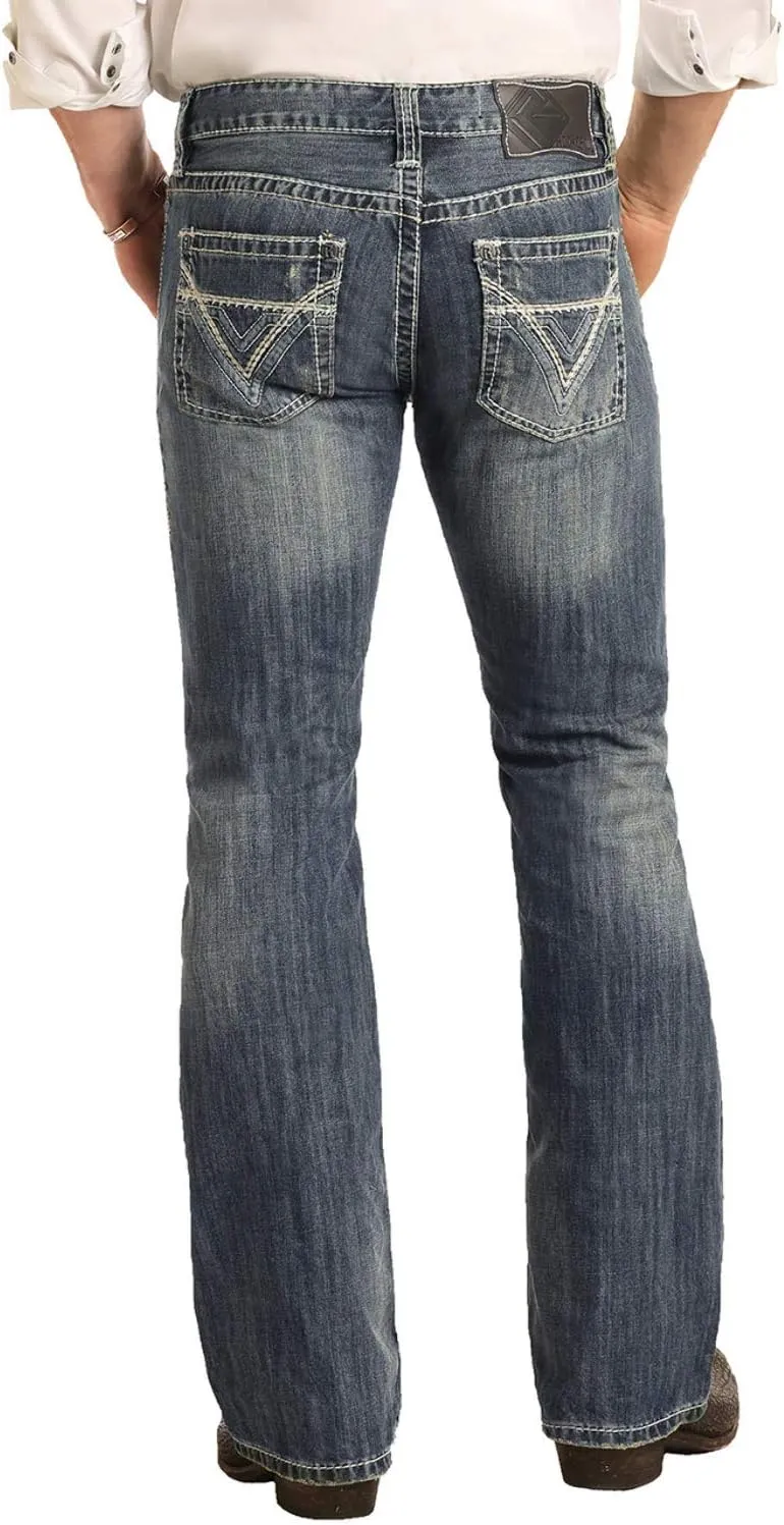 Rock & Roll Denim Regular Fit Bootcut Jeans #M0P2602