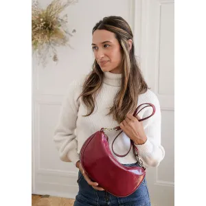 Rosalind Glossy Crossbody Bag