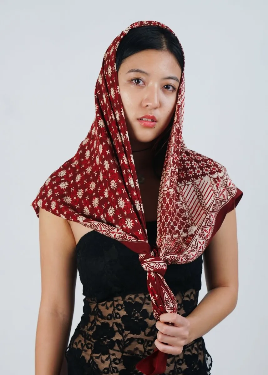 ROSEWOOD REFINED SILK SQUARE