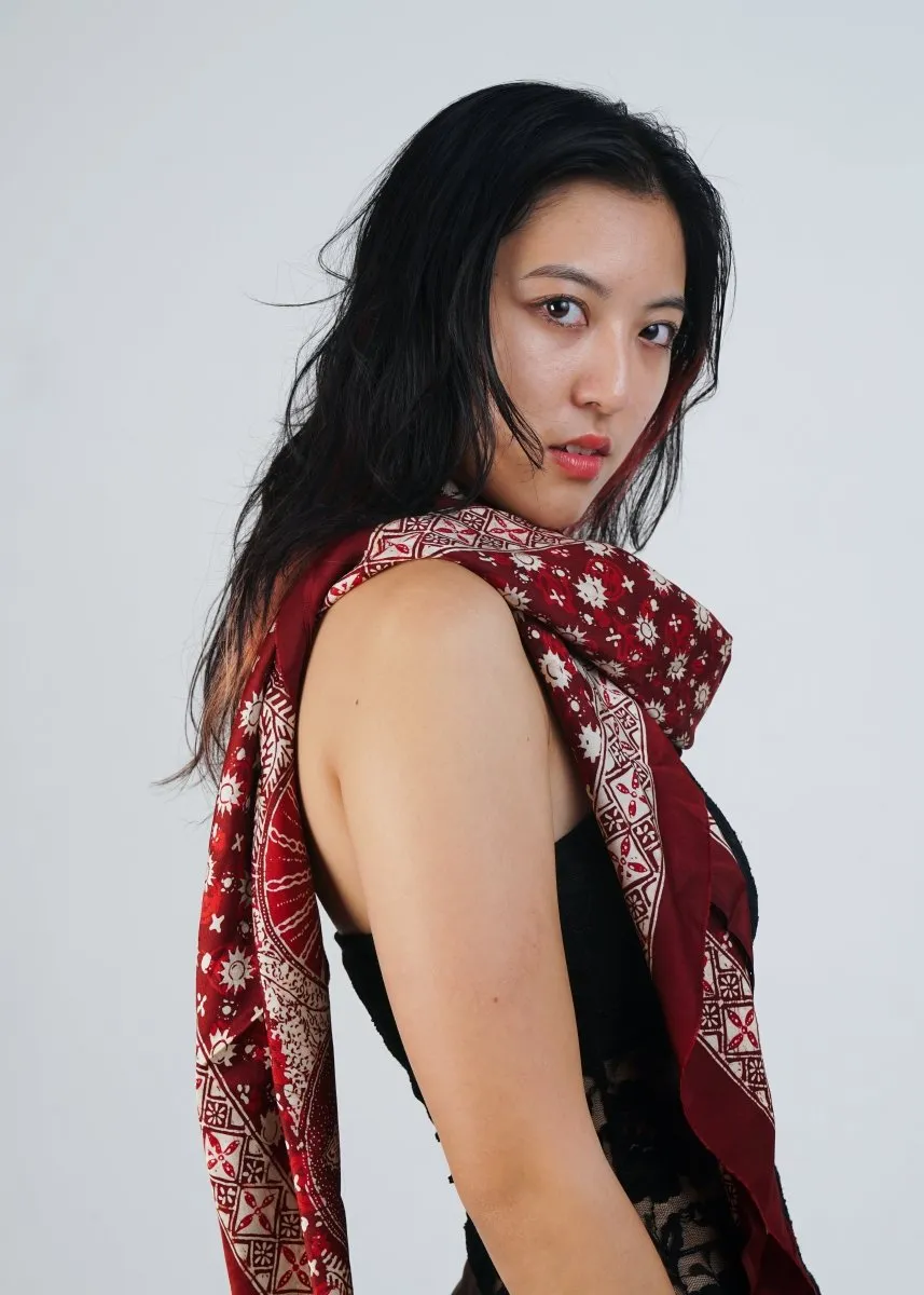 ROSEWOOD REFINED SILK SQUARE