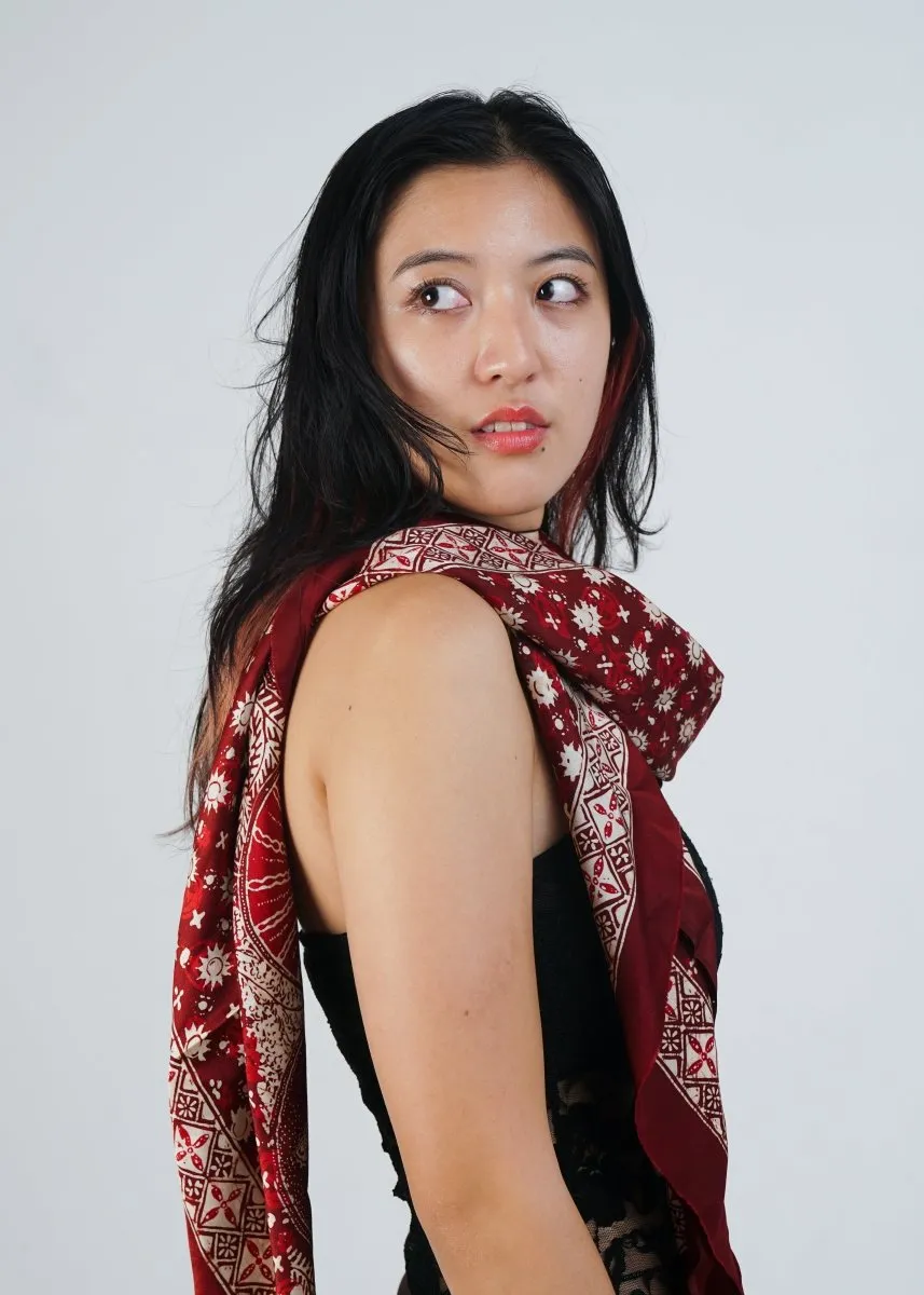 ROSEWOOD REFINED SILK SQUARE