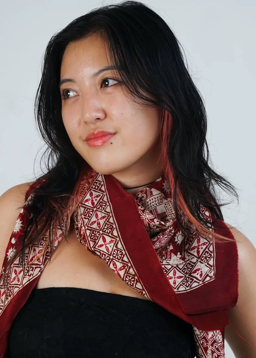 ROSEWOOD REFINED SILK SQUARE