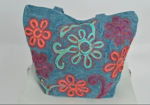 RUMI Appliqué Tote Bag