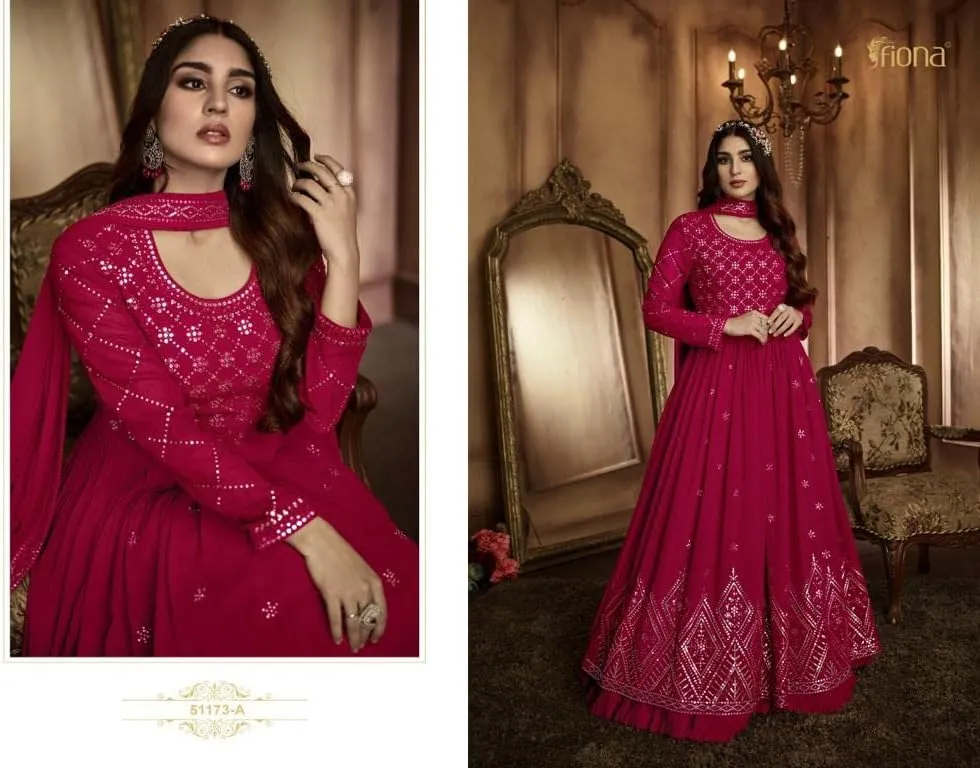Salwar Kameez with Dupatta Dresses Ready to Wear Beautiful Designer Indian Long Anarkali Gown
