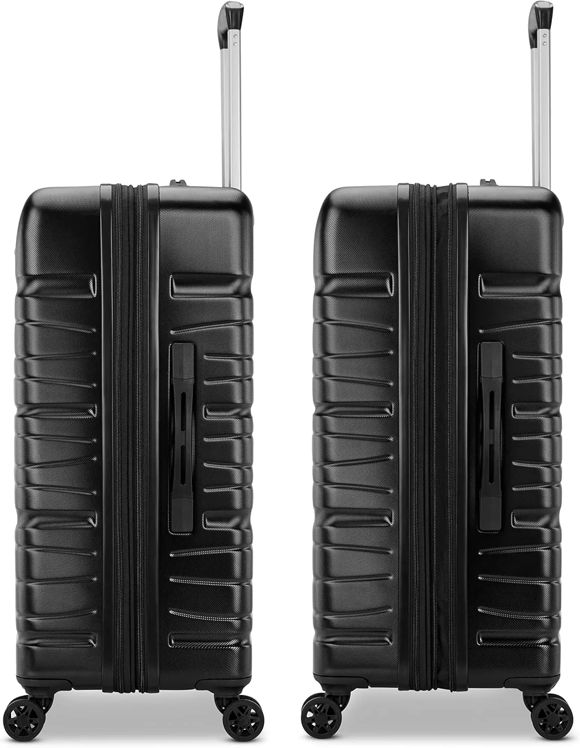 Samsonite Evolve SE Hardside Expandable Luggage with Double Spinner Wheels, Saphir Blue, 3PC Set (CO/M/L)