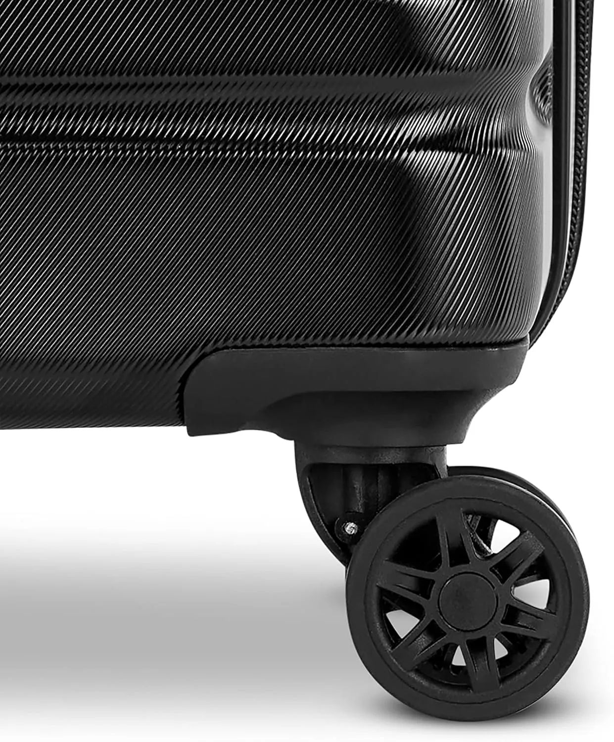 Samsonite Evolve SE Hardside Expandable Luggage with Double Spinner Wheels, Saphir Blue, 3PC Set (CO/M/L)