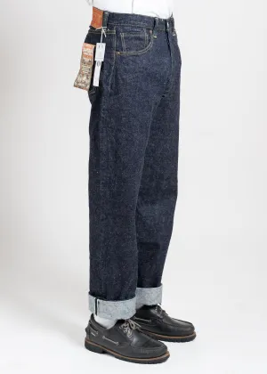 SAMURAI "S2000HX" 15OZ RELAXED STRAIGHT DENIM JEANS