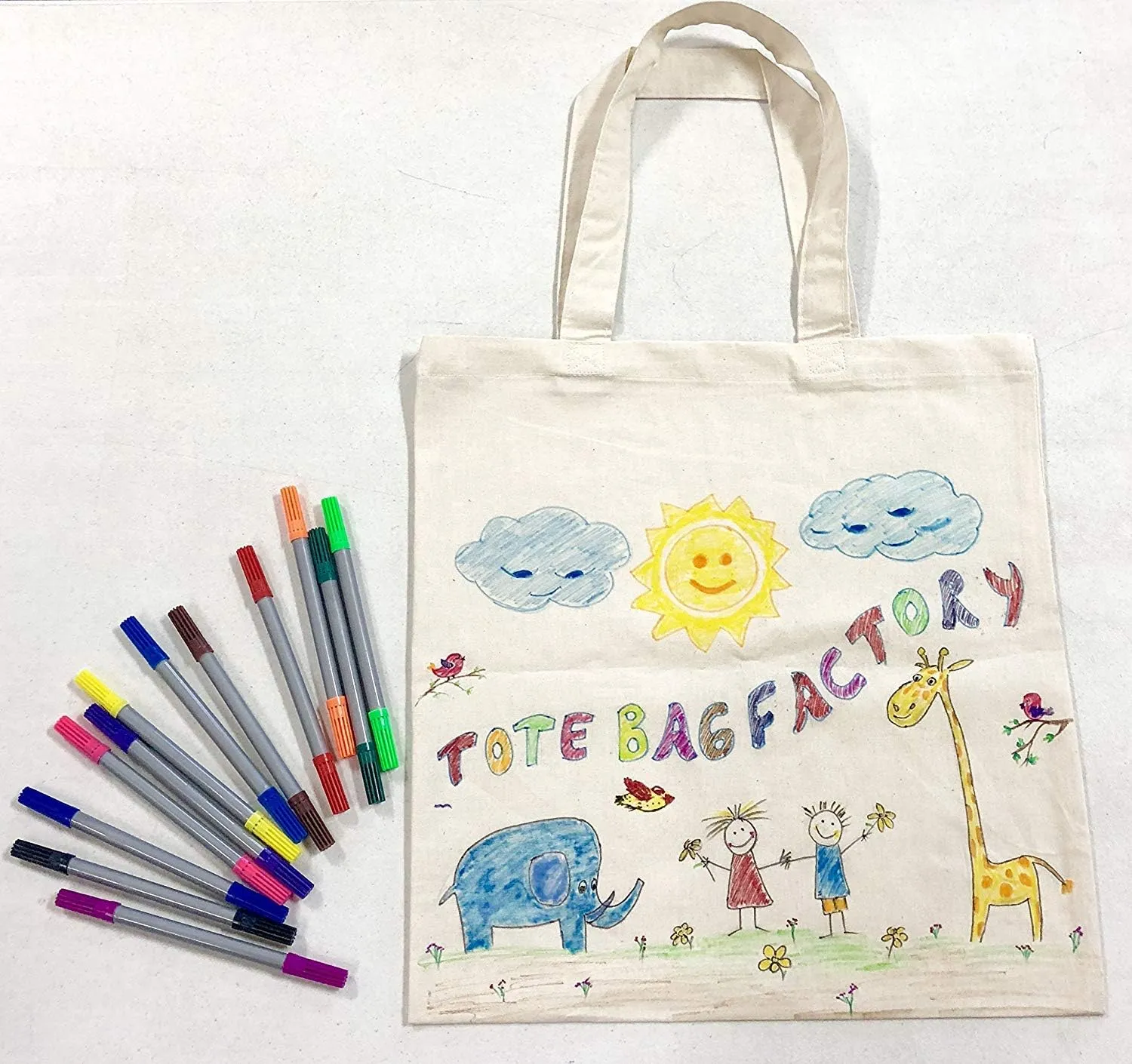 Set of 12 Wholesale Cotton Tote Bags 100% Cotton Reusable Tote Bags 1 Dozen