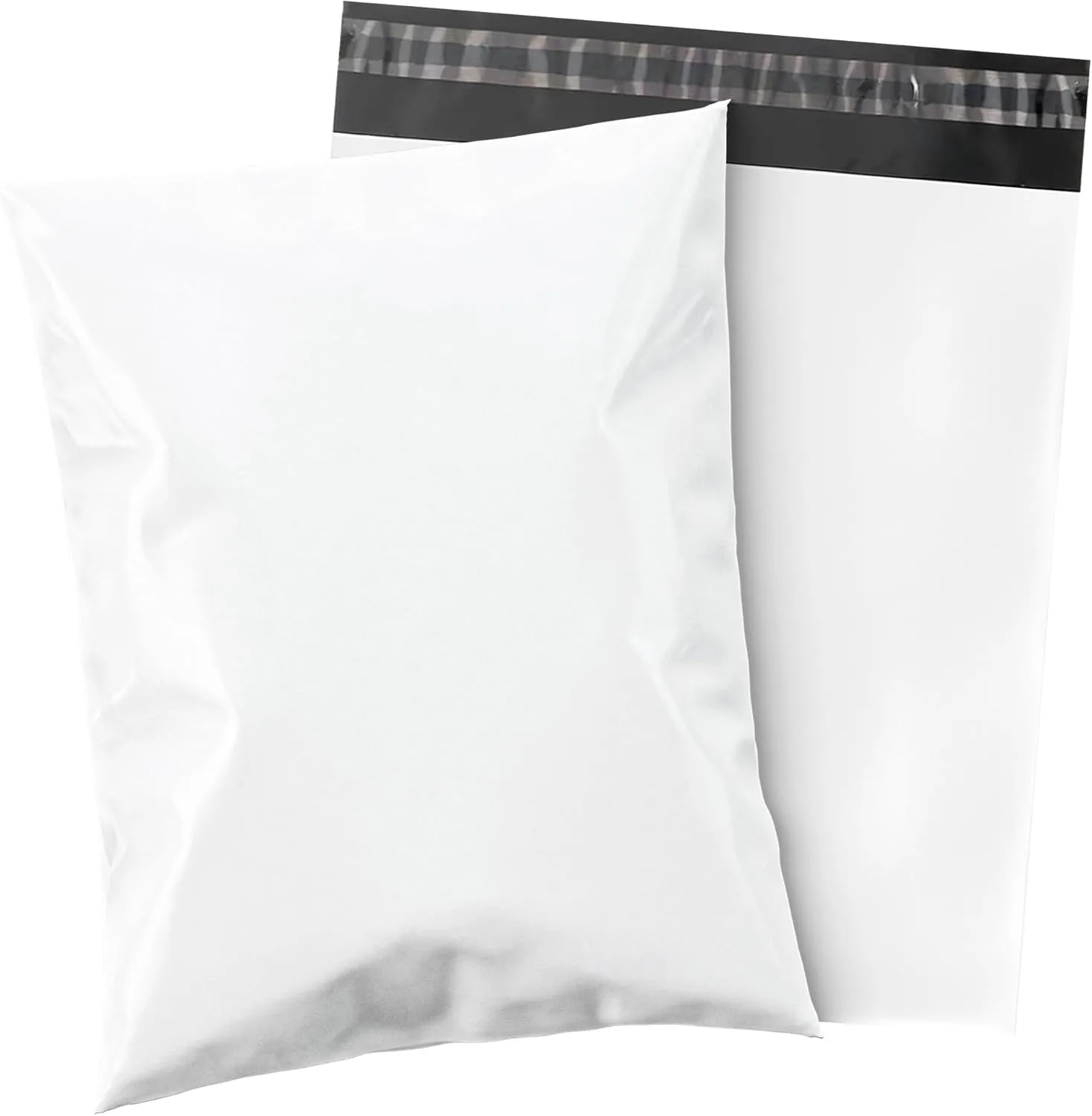 Shop4Mailers 12x15.5 3 Mil Heavy Duty Thick Large Shipping Poly Mailer Bags, Waterproof and Tear-Resistant Postal Package Envelopes, Permanent Adhesive Seal (500 Pack)