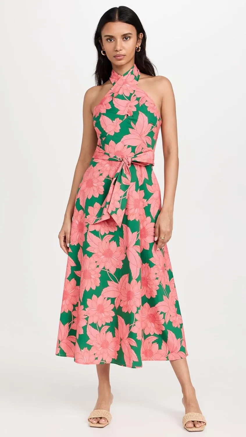 Shoshanna Women's Floral Bloom Cotton Salina Dress