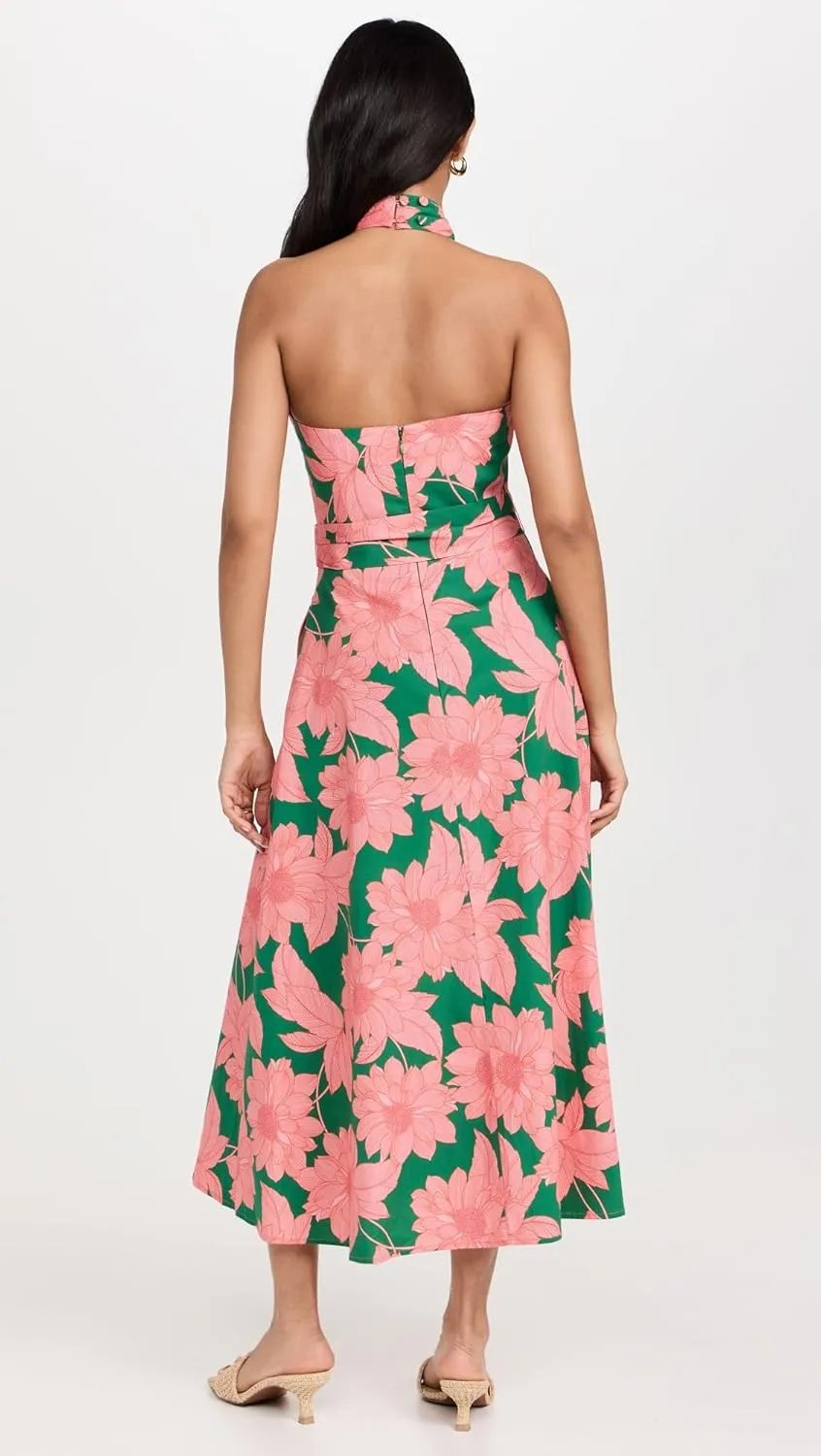 Shoshanna Women's Floral Bloom Cotton Salina Dress