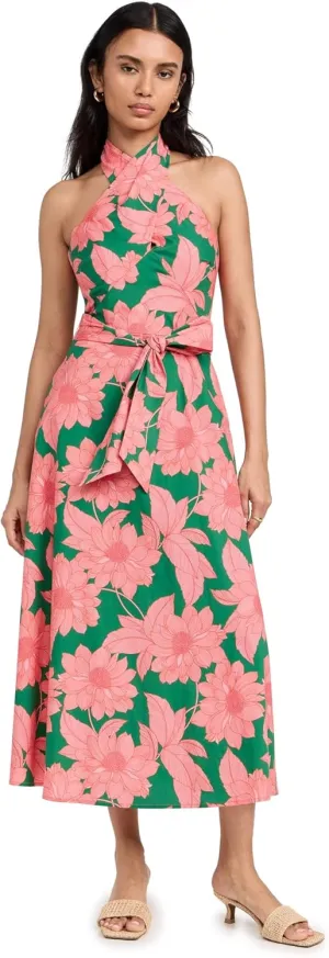Shoshanna Women's Floral Bloom Cotton Salina Dress