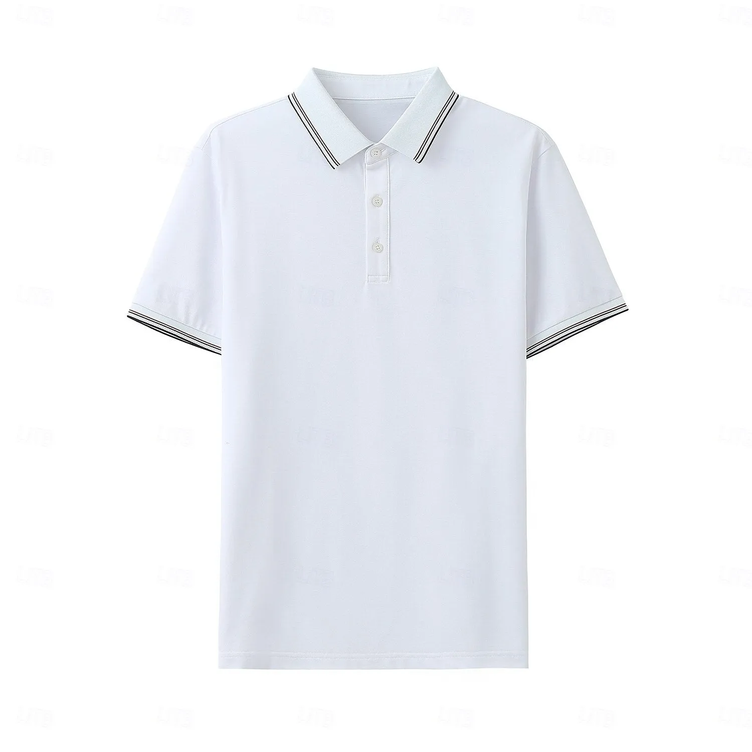 Silk-Cotton Refined Polo