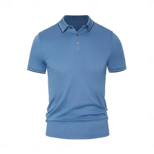 Silk-Cotton Refined Polo