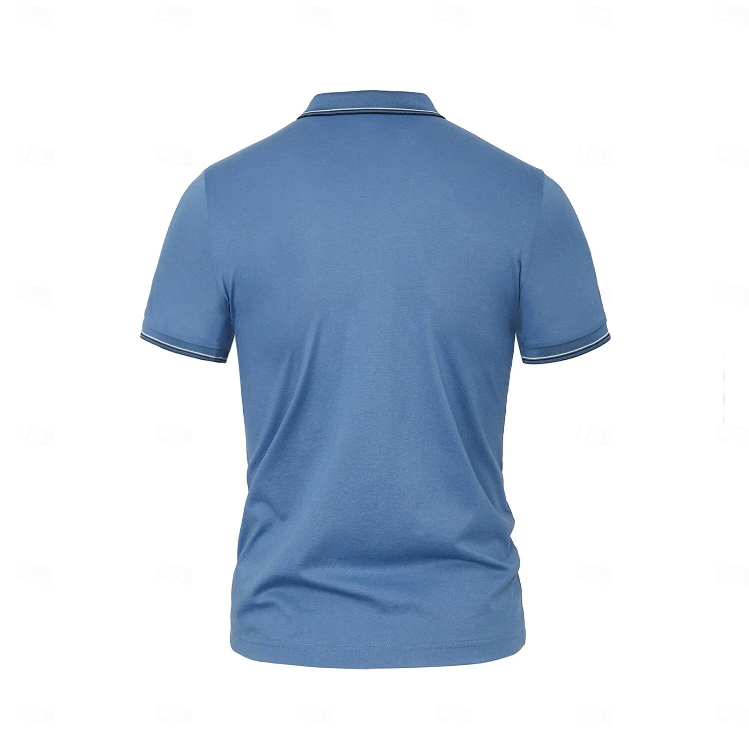 Silk-Cotton Refined Polo