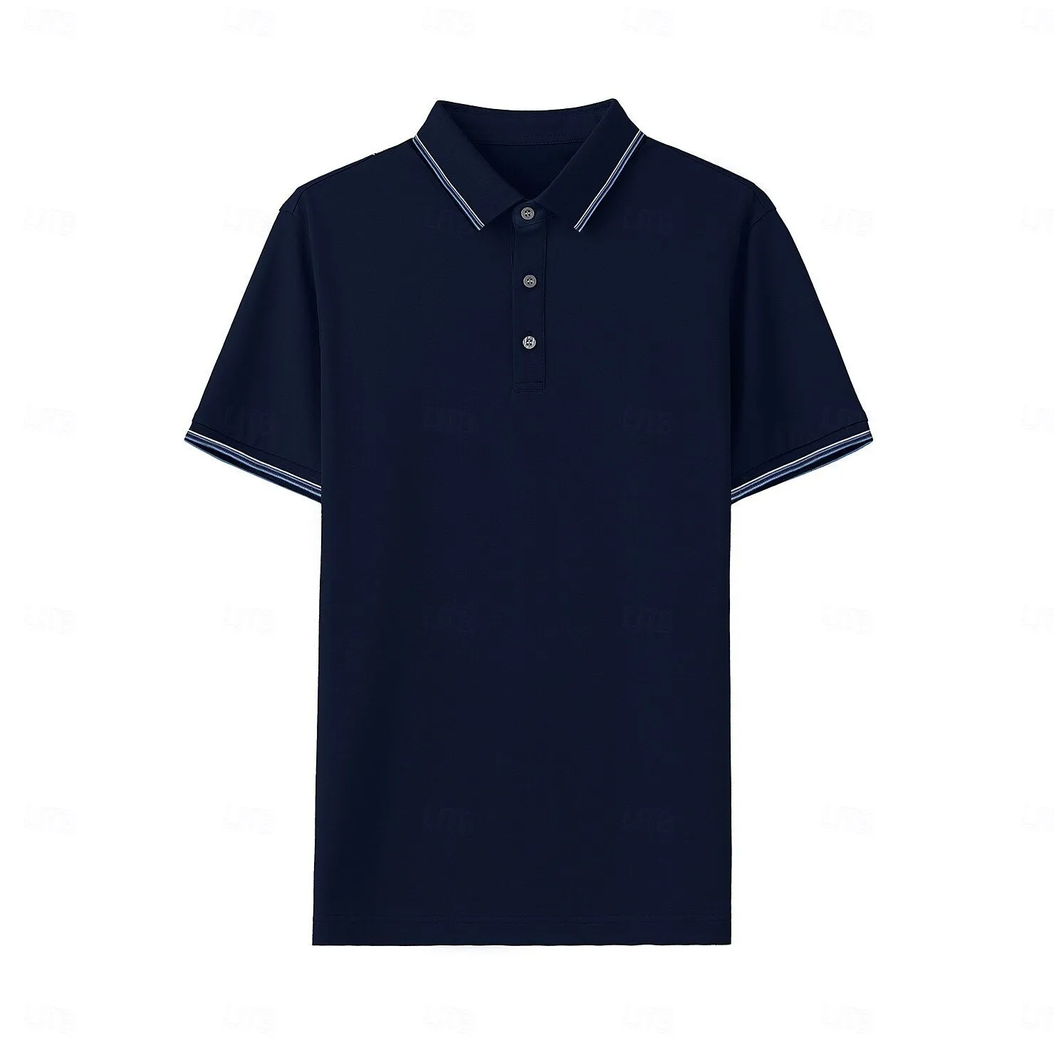 Silk-Cotton Refined Polo