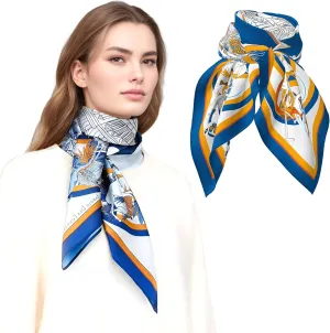 Silk Fashion Scarf for women Original Designed Neck Scarves For Women