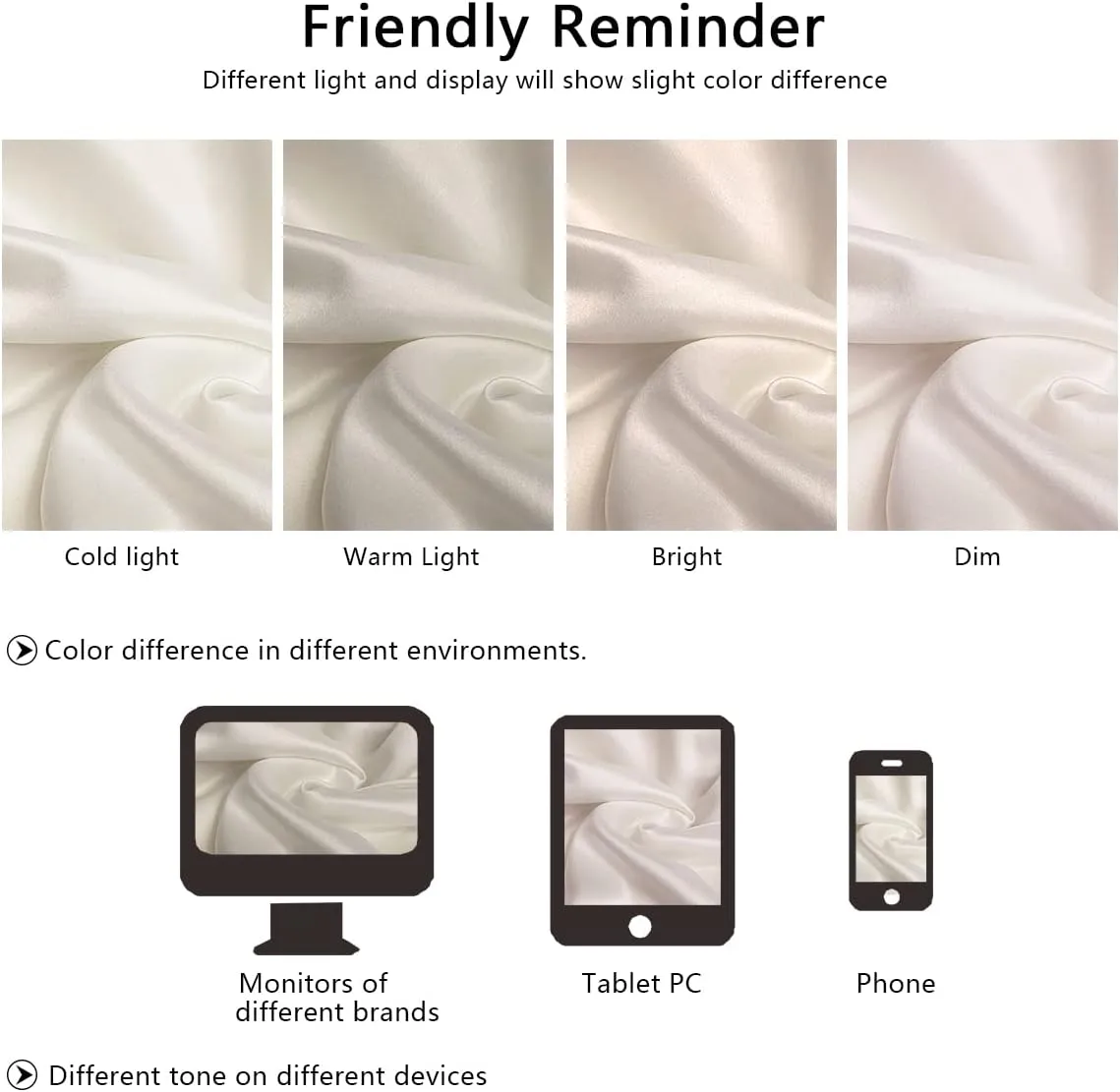 Silk Pillow Cases 2 Pack, Mulberry Silk Pillowcases Standard Set of 2, Health, Smooth, Anti Acne, Beauty Sleep, Both Sides Natural Silk Satin Pillow Cases for Women 2 Pack with Zipper for Gift,White