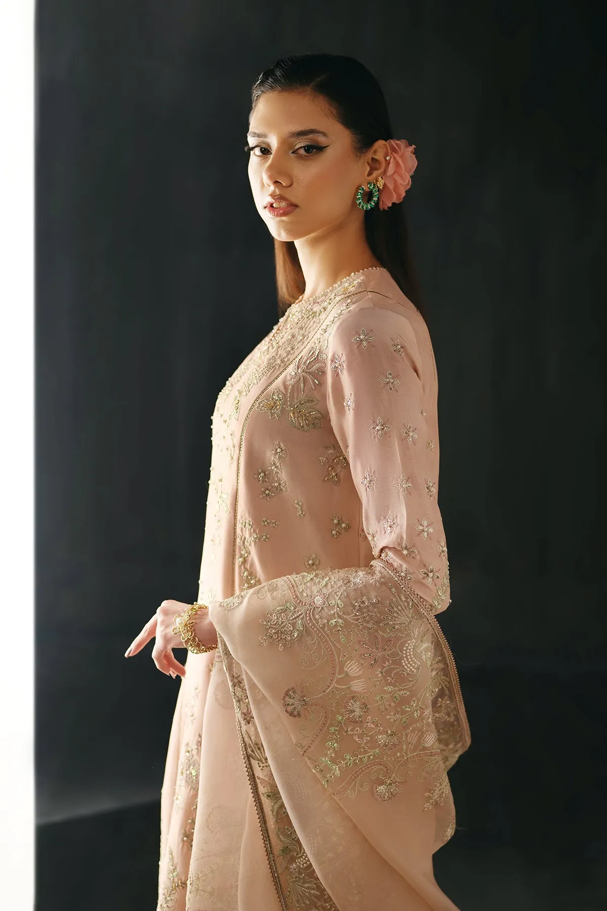 Silk Pret A Porter By Nyra Unstitched 3 Piece Festive Collection'2025-Zoe