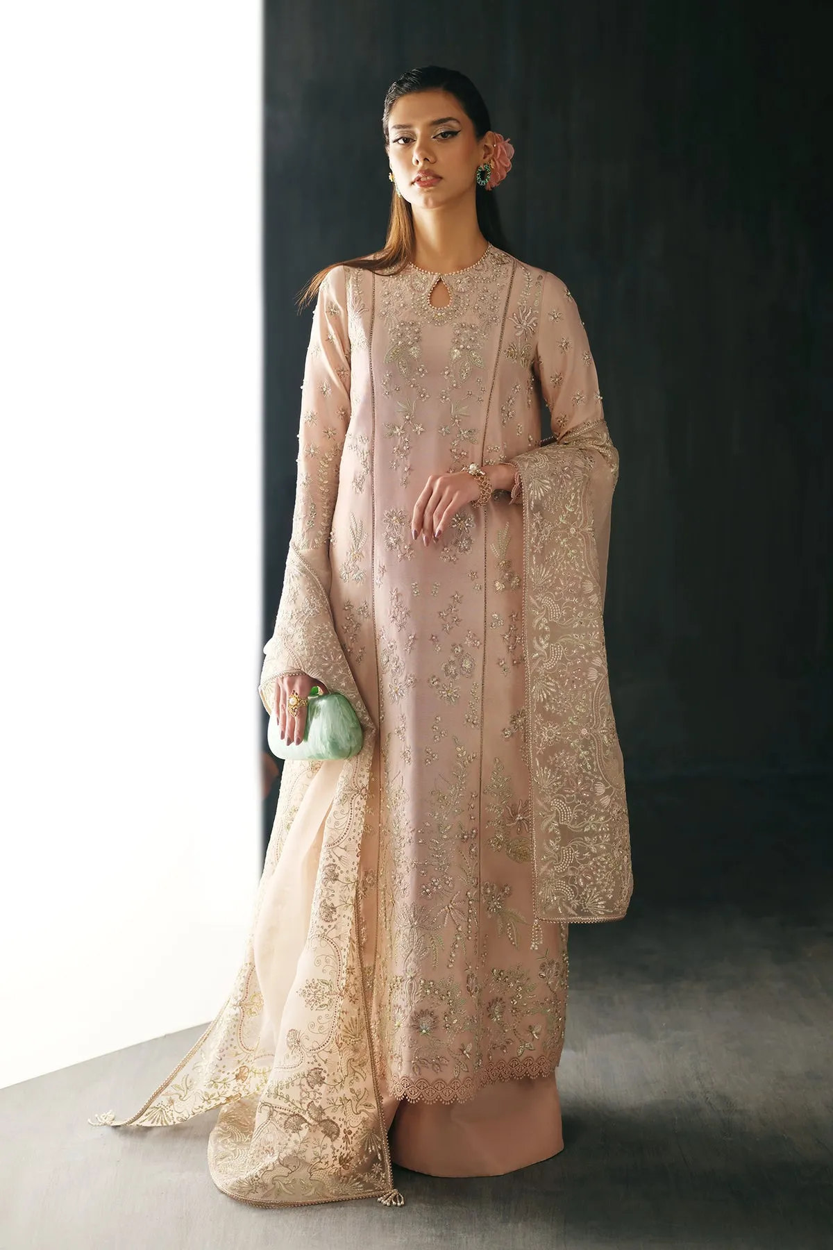 Silk Pret A Porter By Nyra Unstitched 3 Piece Festive Collection'2025-Zoe