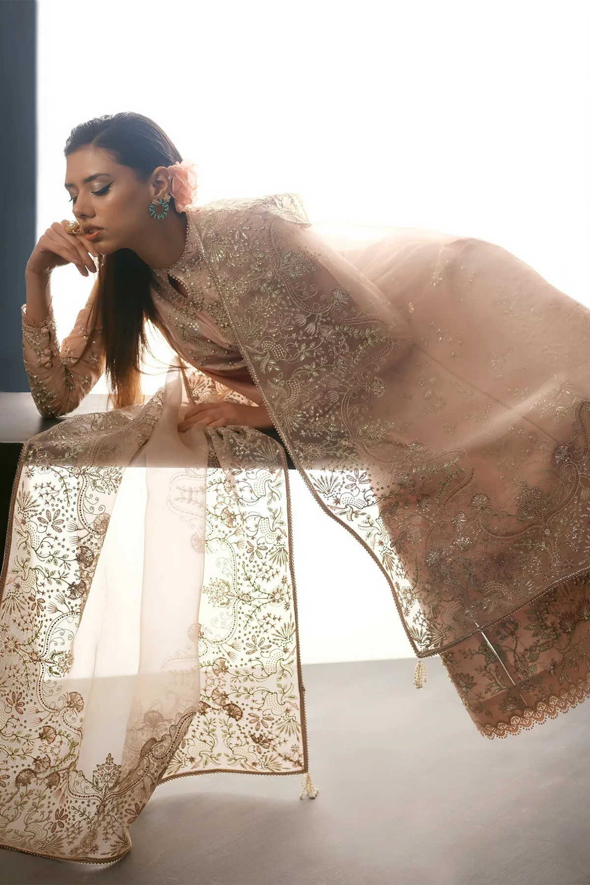 Silk Pret A Porter By Nyra Unstitched 3 Piece Festive Collection'2025-Zoe