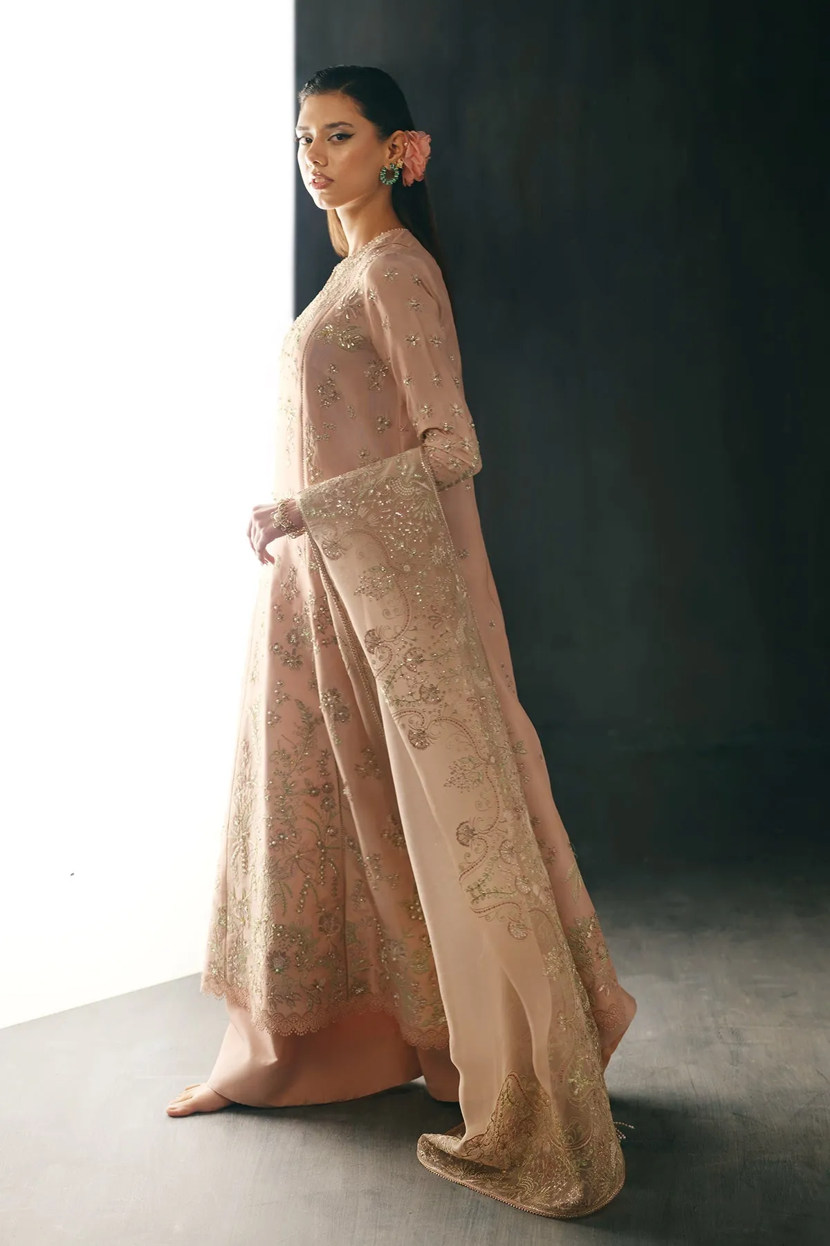 Silk Pret A Porter By Nyra Unstitched 3 Piece Festive Collection'2025-Zoe