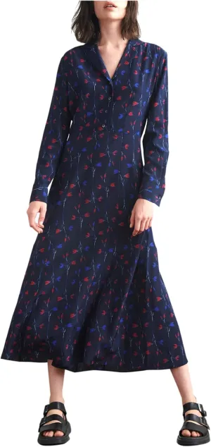 Silk Shirt Dress